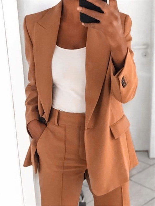 ElanWear Women’s Slim Fit Collared Cardigan